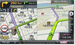 듀얼맵 화면